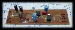 INA217 instrumentation amplifier