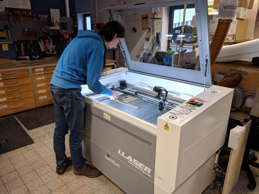 Neuer Lasercutter